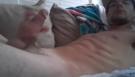 Playing with This Big White Cock