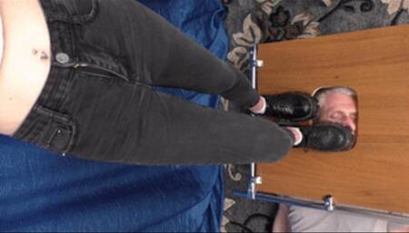 Eat the dirt from the soles of my dirty lofer shoes (part 4 of 6), flo550x 1080p