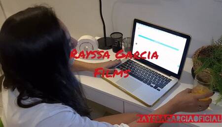 my sissy cleaning my soles while doing secretarial work clip full