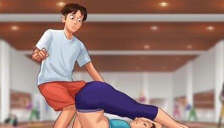 [Gameplay] Summertime Saga Sex Scene 01