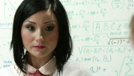 Kinky professor fucks bound student