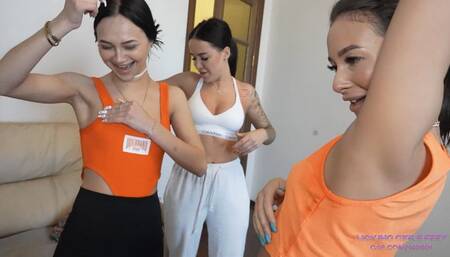 EVA, JULIA and RADA - You must remember the smell and taste of our sweat for a long time! (HD)