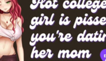 Hot College Girl is Pissed You're Dating Her Mom [ Submissive] [Ass to Mouth] [Gagging]
