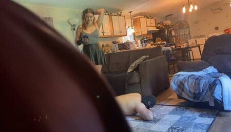 Two Goddesses trample pathetic Slave