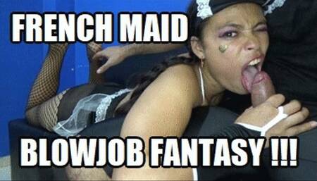 COSTUMES BLOWJOB 230824B SARAI SEXY FRENCH MAID CLEANING ALL THE COCK HD WMV