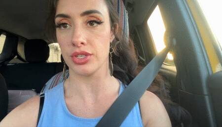 Driving, sneezing fit with Ama Rio