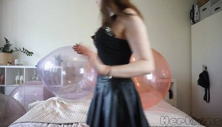 Saskia and Murphy mean nail popping