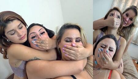 Lullie Sylvia N Meg Play Stunning Hands Game Part 02 4K