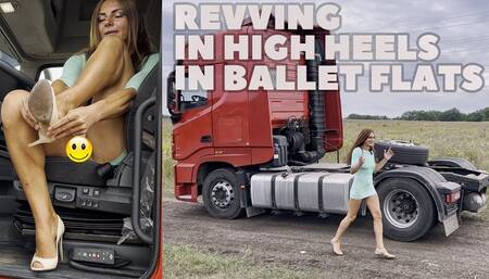 VIKA BIG TRUCK REVVING IN HIGH HEELS IN BALLET FLATS_1080 HDR DOLBY VISION_35 MIN