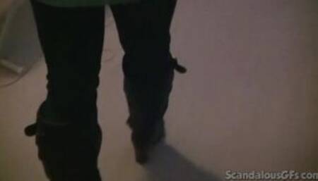 Hot Bobbi Blowjob a dick Closeup