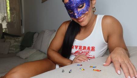 Tiny aliens explore and control gentle giantess Vanessa - Lalo Cortez and Vanessa