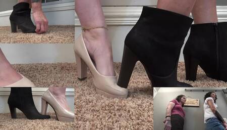 Janie And Roxi Step Hard!