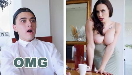 BANGBROS - Juan El Caballo Loco Fucks his Girlfriend's Busty Stepmom Chanel Preston