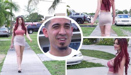 BANGBROS - Freckled Redhead PAWG Skyla Novea Helps out her Neighbor