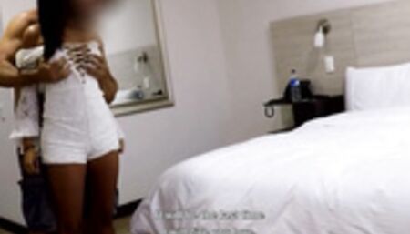 Slutty Latina With Fat Ass Doesn't Mind My Sloppy Cummi