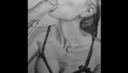 Delicious lollipop for perfect woman