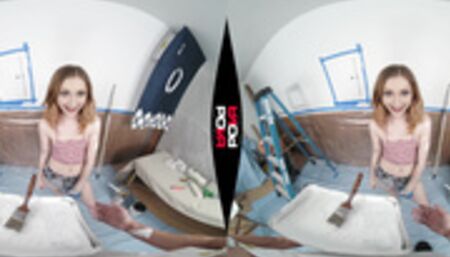 Wet Paint with Scarlet Skies