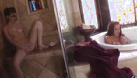 Faye Reagan - Lesbian Bath Fun