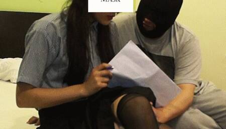 Student Facesitting Teacher - Teacher Learns Life Time Lesson 1