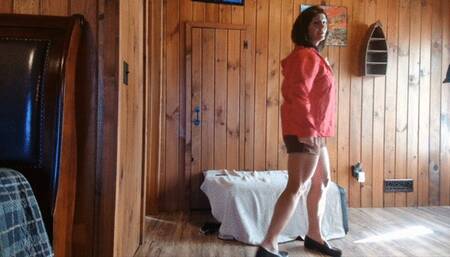 stripping nude to get the job