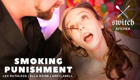 Step-dad punishes Teens for Smoking - Spanking, BDSM, Dildo Fucking, Whipping BJ & Cumshot | 60fps 1080p MP4