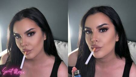 Mesmerizing auntie smoke JOI ~ Sweet Maria