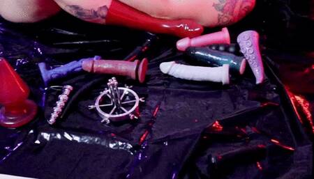 ASSPLAY WITH BIG DILDOS FOR TRANSGIRL DANIN0X FULL VIDEO