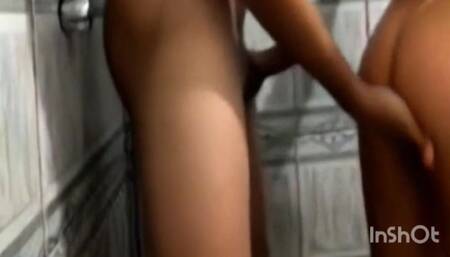 My Stepfather Fuck Me Very Hard with His Big Black Cock When I Am Taking Shower