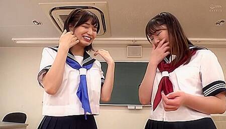 [mmus-069] (4k) Little Devil Provocative Beautiful Girl W Sumire Kuramoto, Miona Makino Scene 2 P1