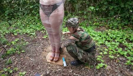 The Spain Files - Pole Mummification for sexy Stardust - Part 1 wmv SD