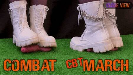 Combat Girl Marching on Your Cock and Balls (Close Version) - TamyStarly - CBT, Bootjob, Shoejob, Ballbusting, Combat, March, Boots, Trample, Trampling, Crush, Crushing