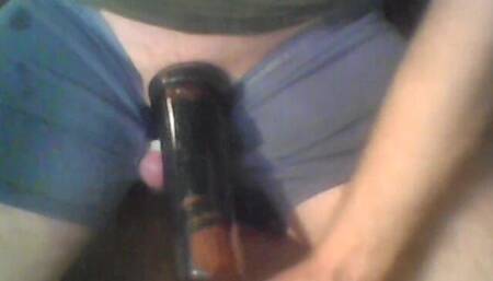 Cock Milking Play with Two Cocksleeves Bound Balls and Rings on Cock