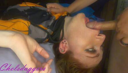 Face Fuck My Dirty Mouth Until I Gag and Drool on Your Dick