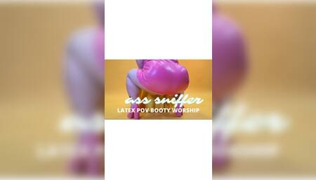 145 Ass Sniffer Latex POV Booty Worship FULL