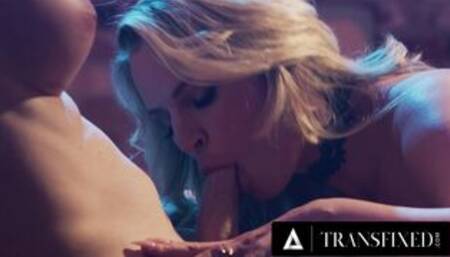 TRANSFIXED - Trans Janie Blade Fucks Stacked Rachael Cavalli On The Pool Table During A Strip Game