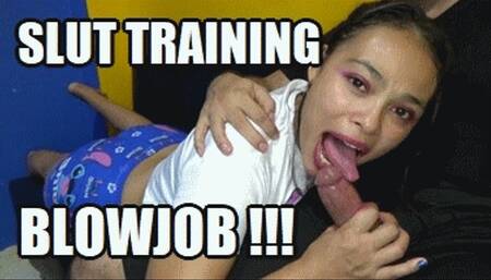 SLUT TRAINING BLOWJOB 230828B SARAI SUCKING AND LICKING COCK OBEYING ANY INSTRUCTION HD MP4