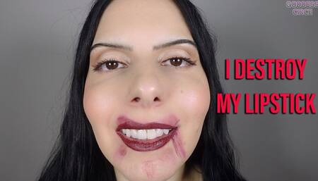 I DESTROY MY LIPSTICK