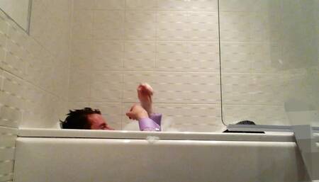 Suited Bubble Bath