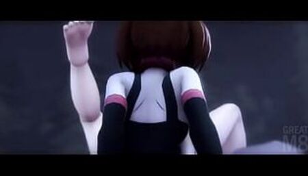 My Hero Academia - Toga x Uraraka (by GreatM8)