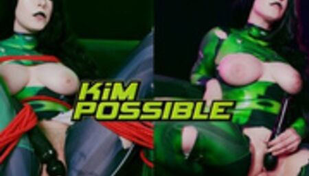 Kim Possible. Slut Shego fucks her wet pussy with a huge cock - MollyRedWolf