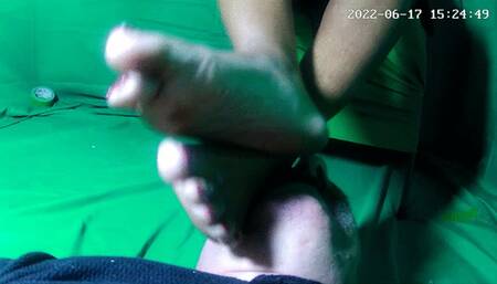 foot slave doing its job