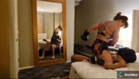 Sheena's very own Punching Bag