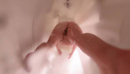 Showering BBW Goddess