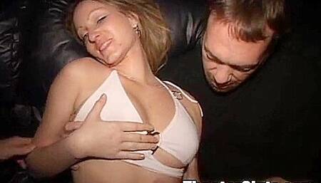 Anal Whore Party Bitch Paris Hilton Sister Gangfucked In Nasty Porno Theater P1