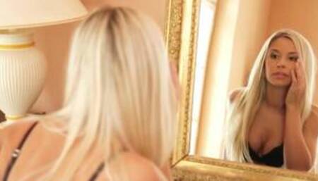 dido angel cums on a stiff dick