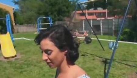 sexy chick nora doll bounces on a hard cock and gets a load