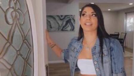 gorgeous babe gina valentina pounded on the couch