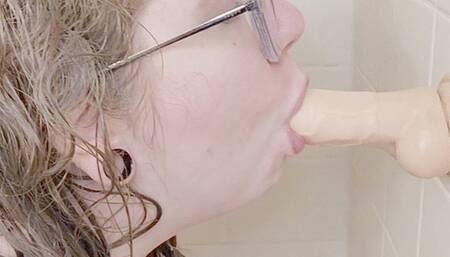 Shower Blowjob