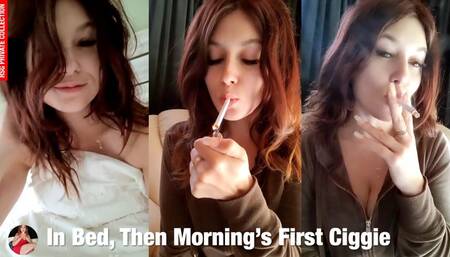 Private Video: First Cigarette of the Day - and a Bit of a Smoker's Cough