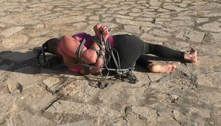 Maya Homerton - Outdoor Escape Challenge for the spanish Bondage Beauty - Part 3 mp4 HD